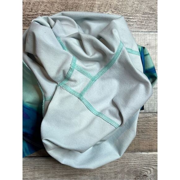 Old Navy Leggings & Bra Bralette Set SMALL Cosmic Abstract Gym Pilates Workout - Picture 9 of 15